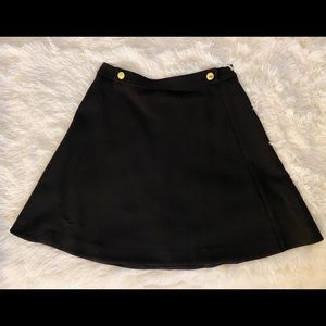 KATE SPADE Crepe Military Skirt